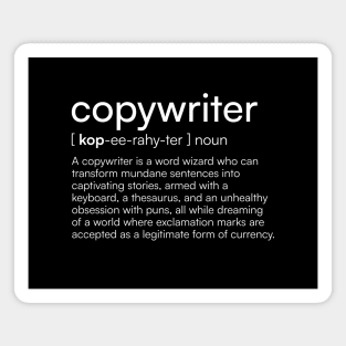 Copywriter definition Magnet